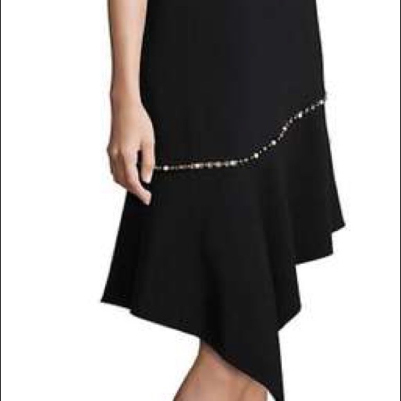 Jonathan Simkhai Beaded Asymmetrica dress black - Picture 13 of 16